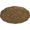 Ekena Millwork Cornelia Ceiling Medallion (Fits Canopies up to 4"), Hand-Painted Rubbed Bronze, 22 1/2"OD x 1 1/2"P CM22CNRZS - alternate 3